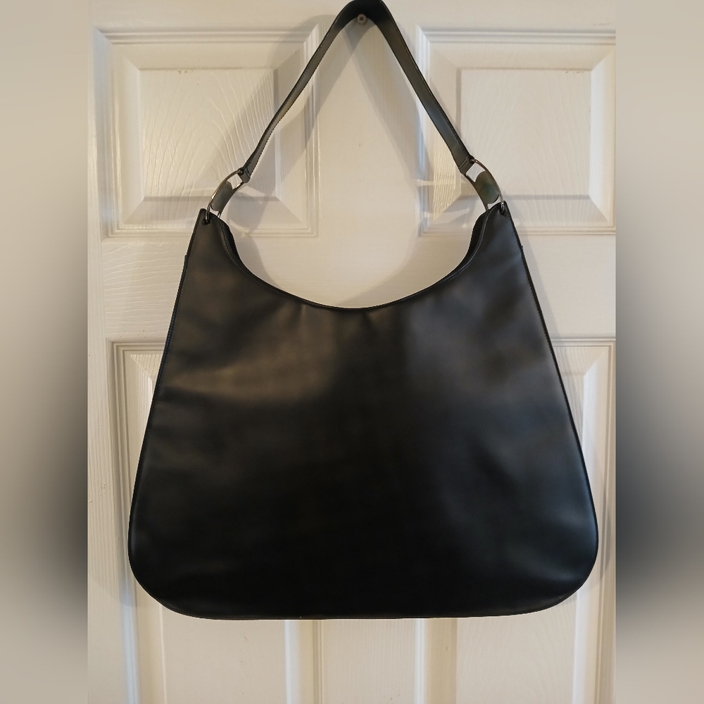 Salvatore Ferragamo EUC STUNNING large Black Shoulder Bag